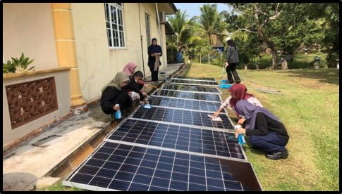 Maintenance of Grid Connected Solar PV System at Mersing (FIT Scheme)