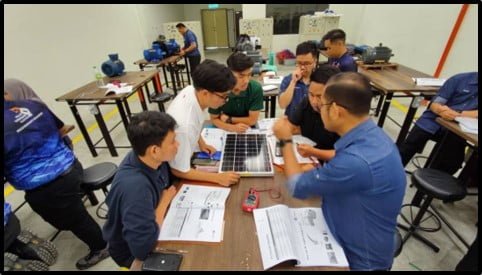 GCPV & OGPV Solar PV Training at Kolej Komuniti Beaufort, Sabah