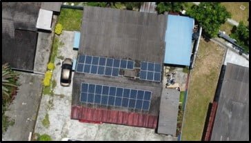 Maintenance of Grid Connected Solar PV System at Larkin (FIT Scheme)