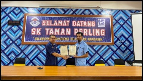 Knowledge Sharing with Teachers at Sekolah Kebangsaan Taman Perling, Johor