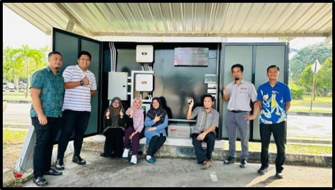 Installation of Solar PV System for Electric Car Charging Station at Parking ICC UTM