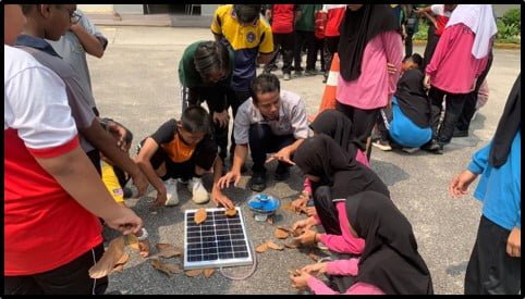 Knowledge Sharing with Students at Sekolah Kebangsaan Taman Sutera, Johor