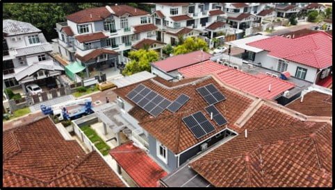 Installation of Grid Connected Solar PV System at Taman Pulai Flora, Skudai (NEM 3.0)