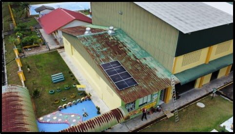 Installation of Off-grid Solar PV System for Taman Solar Lestari at Sekolah Kebangsaan Taman Perling